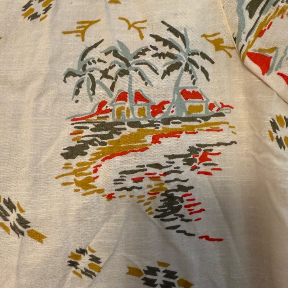 Pendleton Cream Patterned Women’s Shirt - image 6